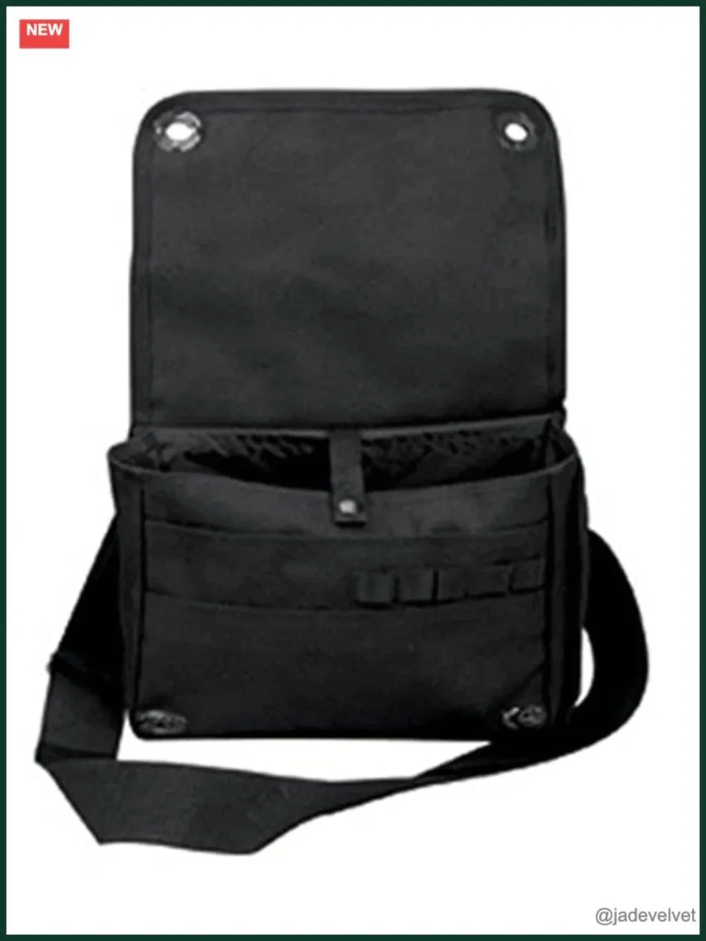 Compact EDC Crossbody Bag with Multi-Compartment